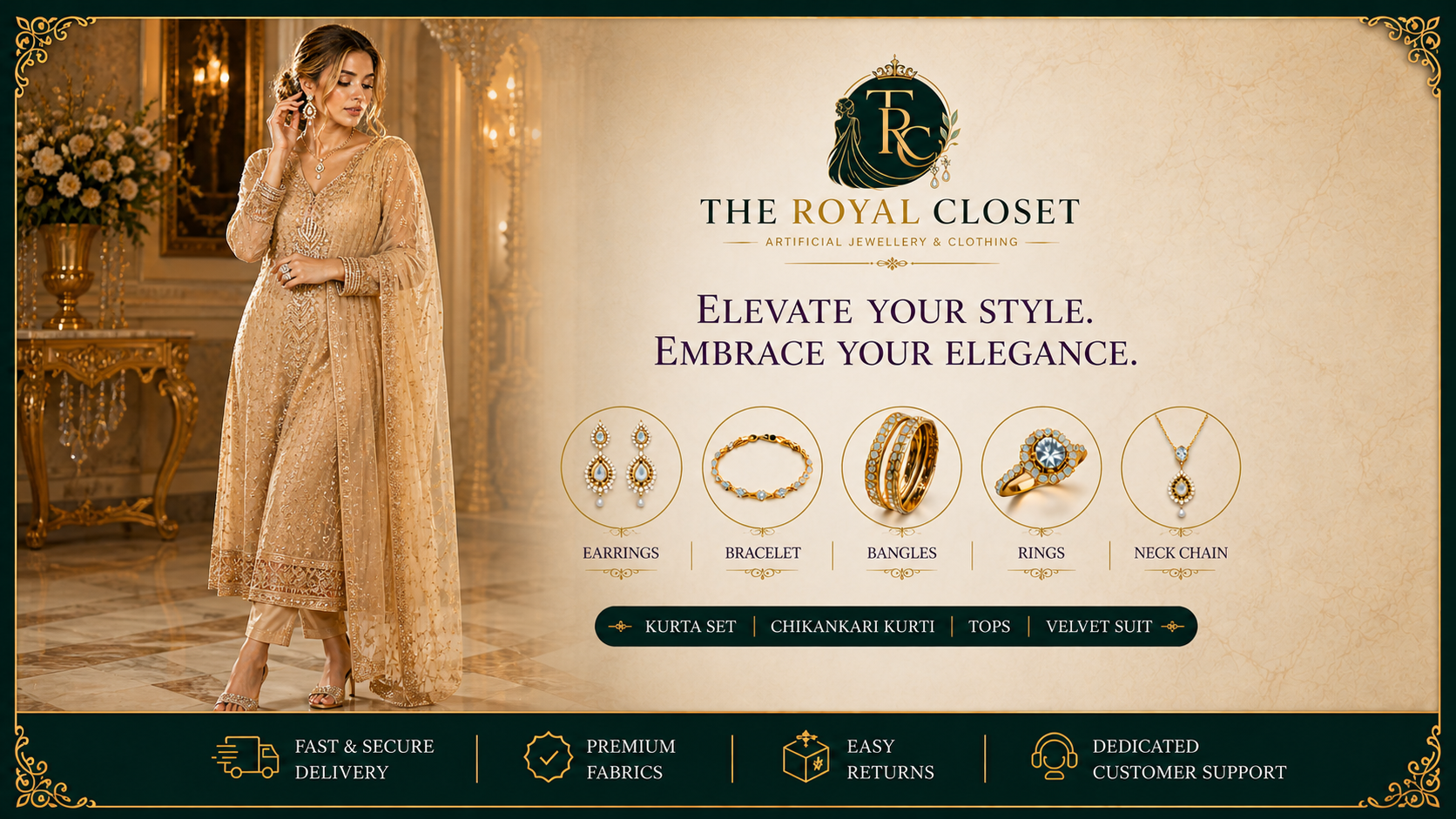 The Royal Closet banner 1
