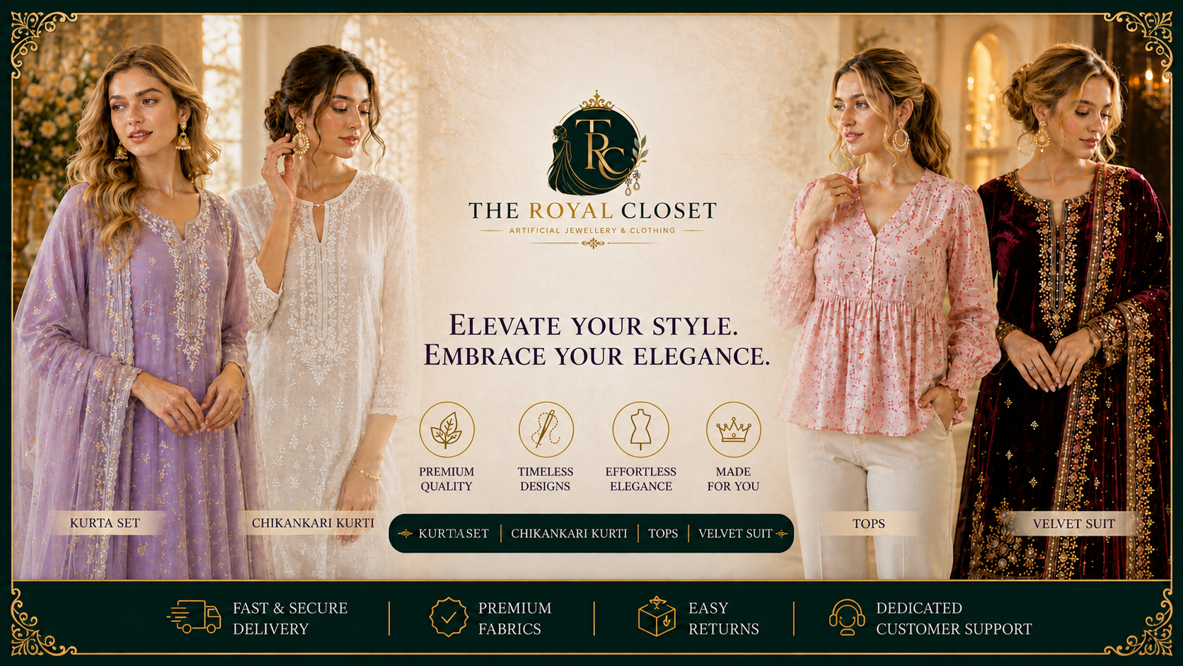 The Royal Closet banner 3