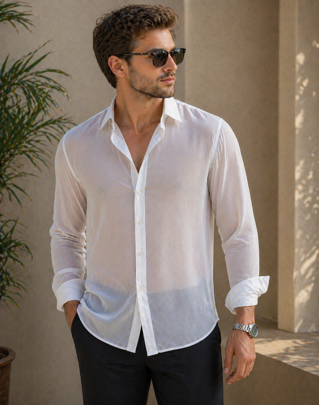 Chiffon Shirt